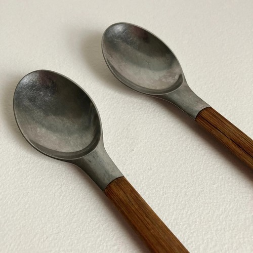 AS IS Vintage Dansk Toke Flatware – Dinner Spoon – 2 Count - Denmark, Danish Mod - Picture 3 of 7