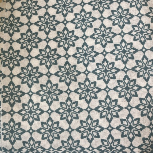 Menge 15 8,25" x 8,25" QUADRATE VORGESCHNITTEN 100% Baumwolle Flanell Stoff blau Schneeflocke - Bild 1 von 4