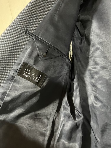 Ralph Lauren Green Label Macy’s 44 L Jacke Grau Blau Top Big & Tall - Bild 8 von 9