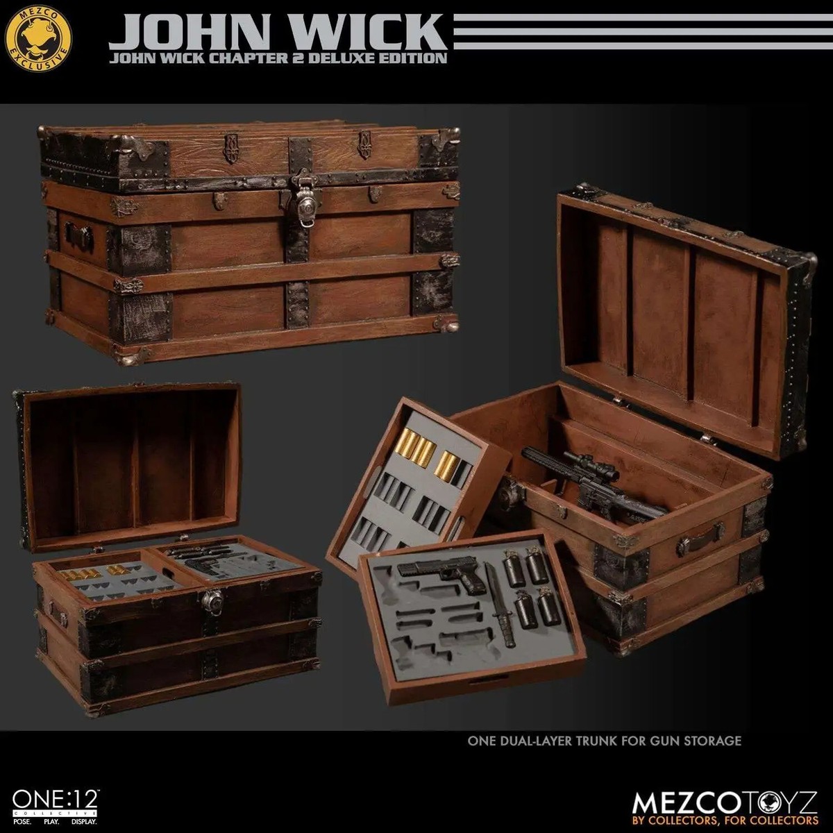 Mezco Eclusive One:12 - John Wick Chapter 2: John Wick