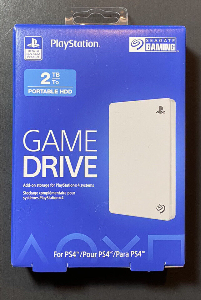 Boost lemmer Motivere Seagate Game Drive 2TB for PS4 / PS5 [ White ] NEW | eBay