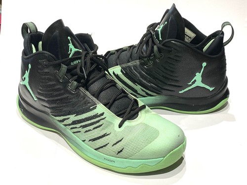 2016 Nike Jordan Super Fly 5 Sneakers Sea Foam Green Black 844677-032 Sz 14 - Picture 2 of 21
