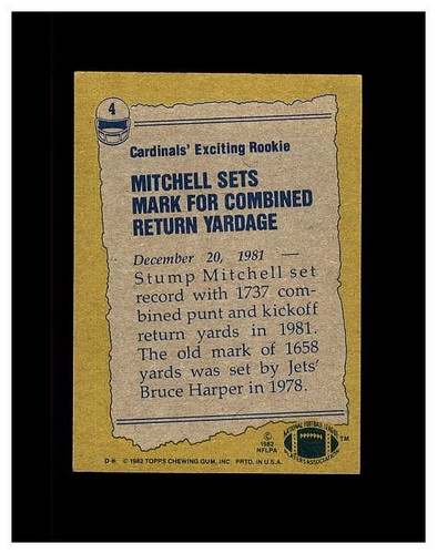 1982 TOPPS FOOTBALL YOU PICK #2-528 NEW LISTING STARS,ROOKIES,ALL-PROS COWBOYS - Picture 7 of 405