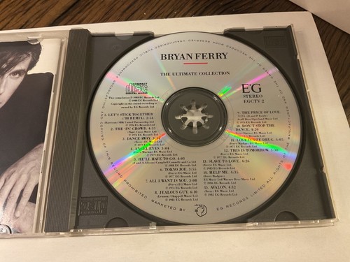 Bryan Ferry with Roxy Music Ultimate Collection CD 1988 EG Records EGCTV2 - Bild 3 von 4