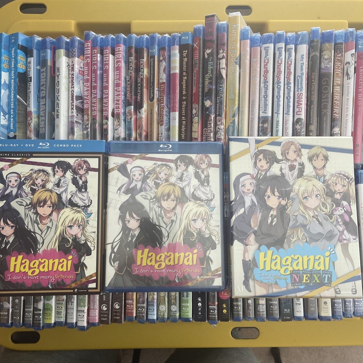 Haganai I Don't Have Many Friends Complete 1st Season Blu-ray DVD Haganai I Don't Have Many Friends Complete 1st Season Blu-ray DVD