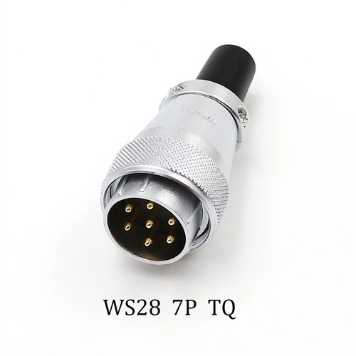 WS28 Waterproof Connector 2-35Pin Solder Male&Female Aviation Bulkhead Wire Plug - Picture 25 of 49