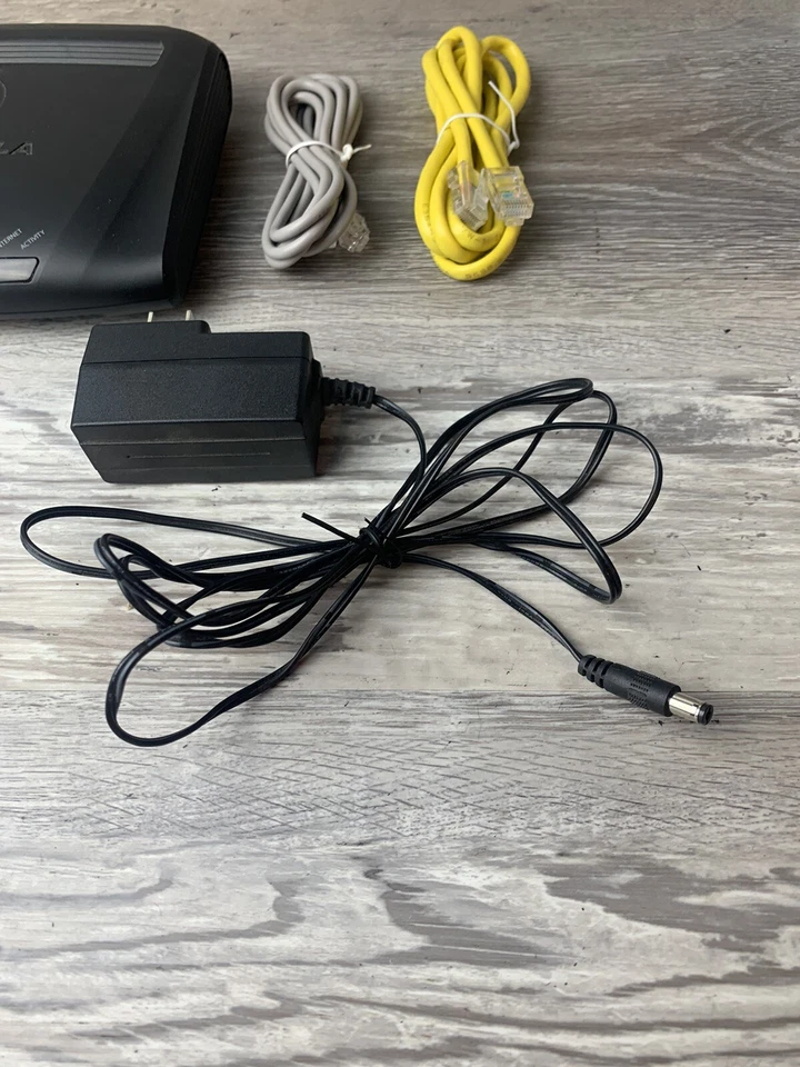 Motorola model 2247 N8 PC MAC DSL modem USB ethernet internet wireless WPS - Image 3 of 4