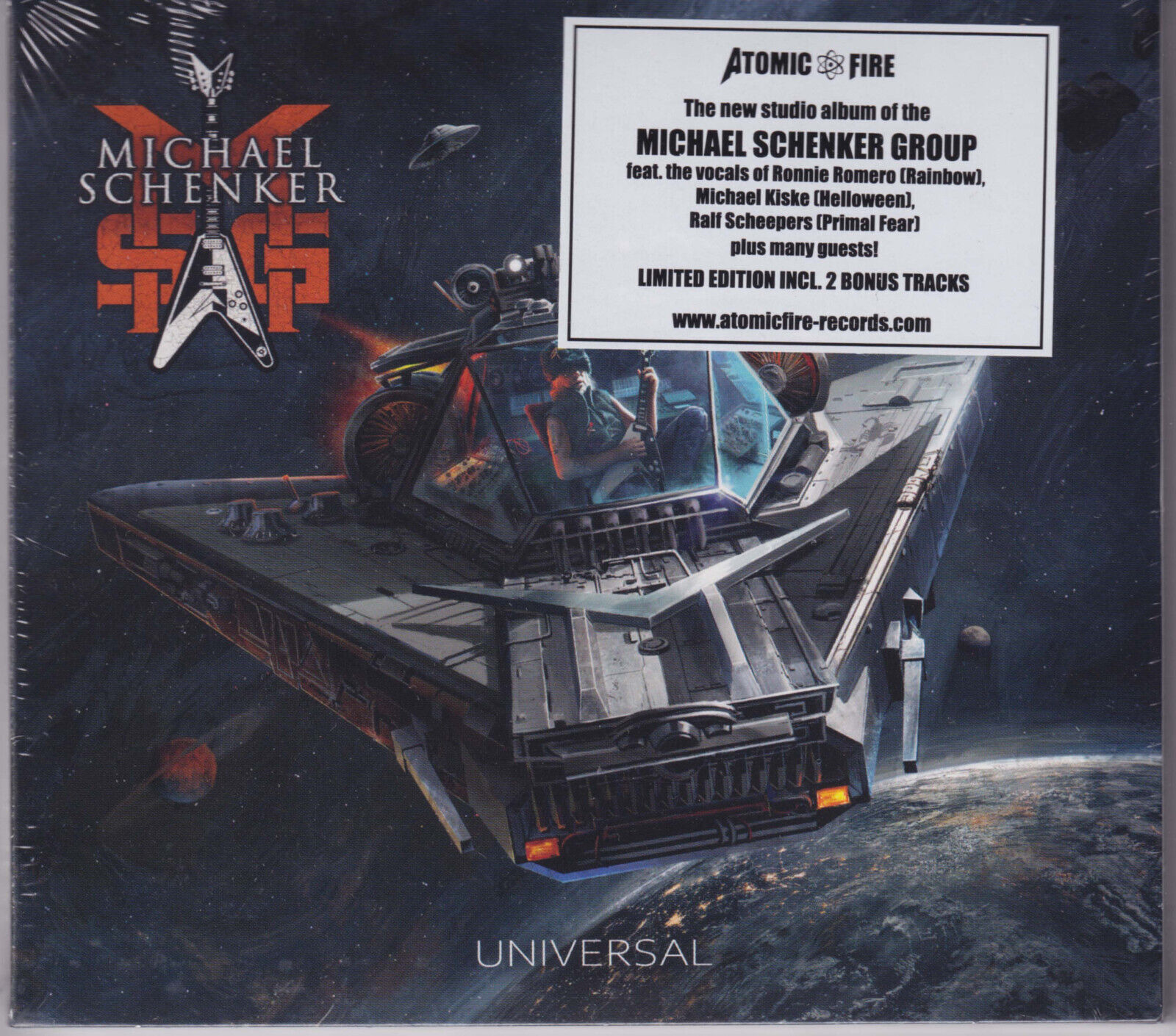 Michael Schenker Group 2022 CD - Universal +2 (Ltd Digi) Scorpions/Accept Sealed