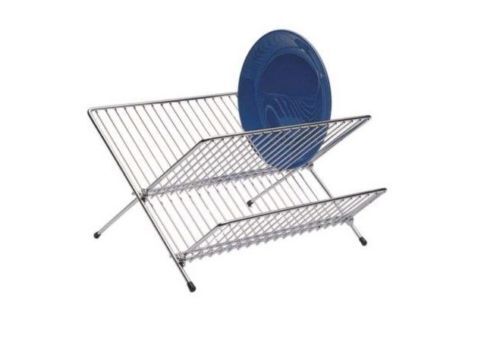 Large Dish Drainer Metal Wire Dish Drying Rack Cutlery Holder Kitchen Organizer - Picture 31 of 51