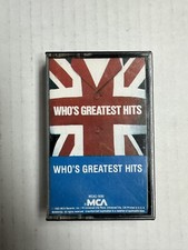 The Who- The Who's Greatest Hits- 1983- MCA Records- Cassette Tape VG+