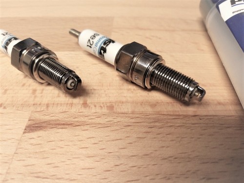 2x Pulstar Plasma Core Upgrade Spark Plugs fits: Honda VT125C y1998-2008 - Picture 3 of 5
