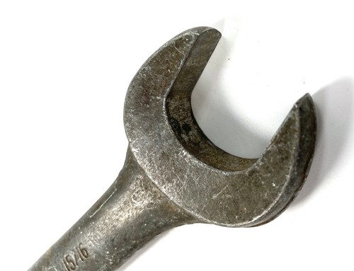Vintage WESTLINE 15/15"" x 1" Open End Wrench 9" Long Made in USA - Picture 4 of 6