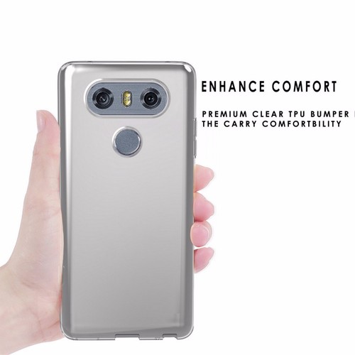 Funda delgada de gel de poliuretano termoplástico suave a prueba de arañazos para LG G6 H872 - Imagen 5 de 68