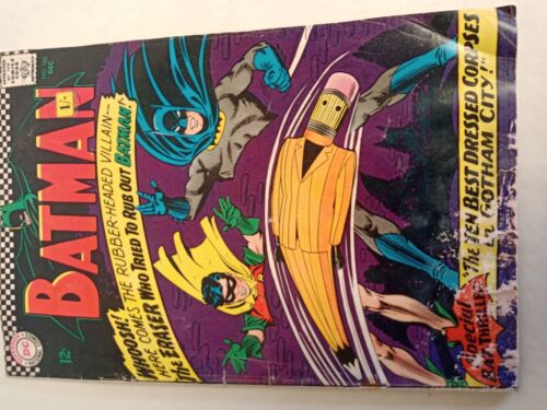 Batman #188 DC Silver Age Comics 1966 & Worlds Finest #174 Superman 1968 Retro - Picture 6 of 12