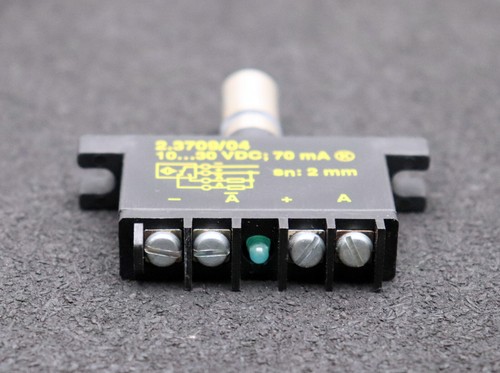 TURCK 2x Induktiver Sensor 2.3709/04 70mA unbenutzt in OVP - Bild 4 von 8