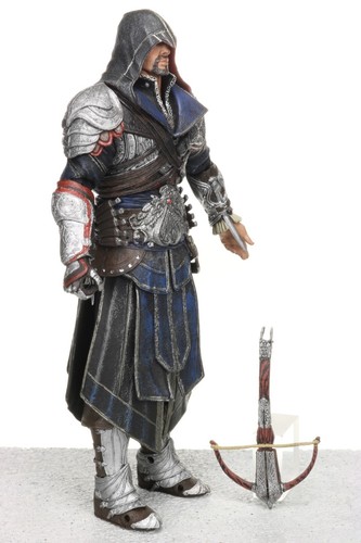 NECA Assassin's Creed Brotherhood EZIO Onyx Hooded 7" Figure Player Select 2012 - Picture 4 of 6