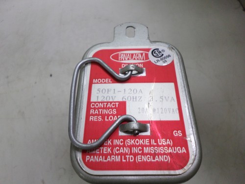AMETEK PANALARM - RELAY - 120V 60Hz 3.5vA -- 20A at 120AC contacts -- 50F1-120A - Picture 3 of 4