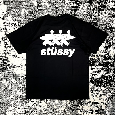 ★送料・関税込★STUSSY★SURFWALK TEE PIGMENT DYED★BLACK STUSSY SURFWALK PIGMENT DYED TEE BLACK - MEDIUM | eBay