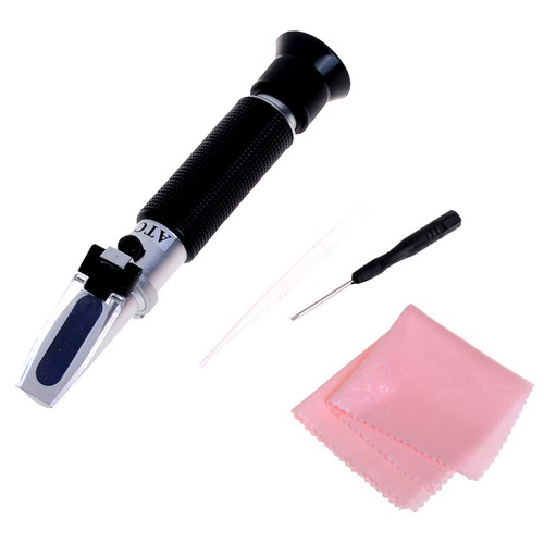 Alcohol refractometer alcoholometer 0~80%v/v handheld tool spirits tester.NS - Picture 9 of 11