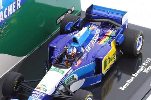 Minichamps Benetton B195 Winner Brazil GP 1995 - Michael Schumacher 1/43 Scale - Picture 5 of 7