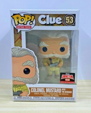 Funko Pop! #53 Clue - Colonel Mustard (w/Revolver) 2021 TargetCon Exclusive