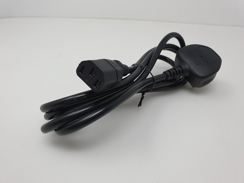 Mains Power Cable AC Power Lead Cord For Samsung LE40R88BDX/XEU 40" TV 1.8m UK - Picture 1 of 10