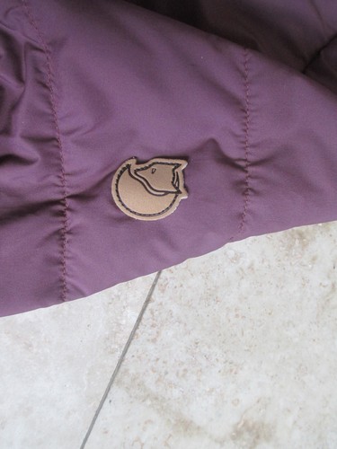 Fjällräven Keb Padded Hoodie Damen S Red Maroon Burgundy Jacke Wandern Outdoor - Bild 6 von 14