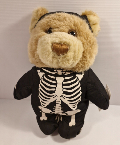 Halloween Teddy Bear Plush 31cm LifeFlight Skeleton Costume Cuddly Toy - Bild 1 von 9