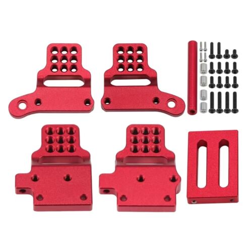 Alu Shock Mounts Set with Multiple Mounting Positions for 1/18 RC Crawler TRX4-M - Picture 2 of 4