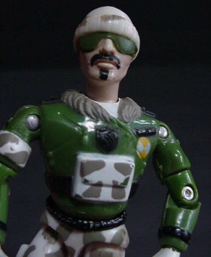 Lanard The Corps 1990 AVALANCHE Green Cammo White Actionfigur Vintage - Bild 8 von 15