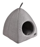 KatzenhöHle Katzenbett Polyester Ca. 40 X 40 X 42 Cm Grau, Dehner Premium Lovely