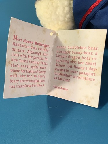 Vintage Plush Bear by Dakin -Tails & Tales Sailor 8" Uniform - Honey McGregor - Picture 7 of 9