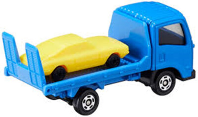 Takara Tomy - トミカ  いすゞ エルフ  60th  非売品 Takara Tomy Tomica 60 ISUZU ELF VEHICLE TRANSPORTER Mini