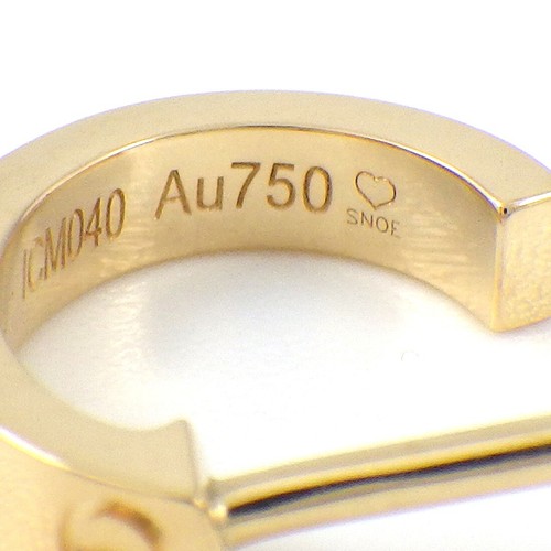 Cartier Pierced Earrings Love Hoop Small Model B8028800 750(18K) Yellow Gold - Picture 4 of 9