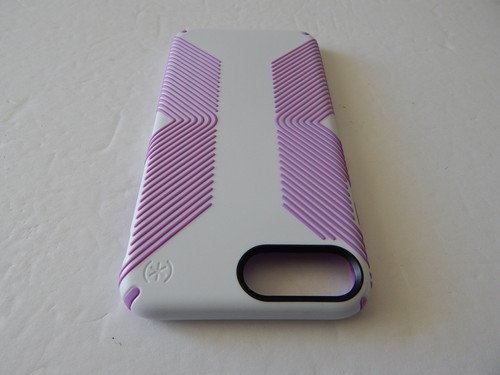 Speck Presidio Grip Case iPhone 8/7/6S/6 Plus 5.5" White/Heliotrope Purple New - Picture 8 of 10