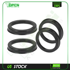 Wheel Hub Centric Rings ID-56.15 OD-73 mm plastic Black