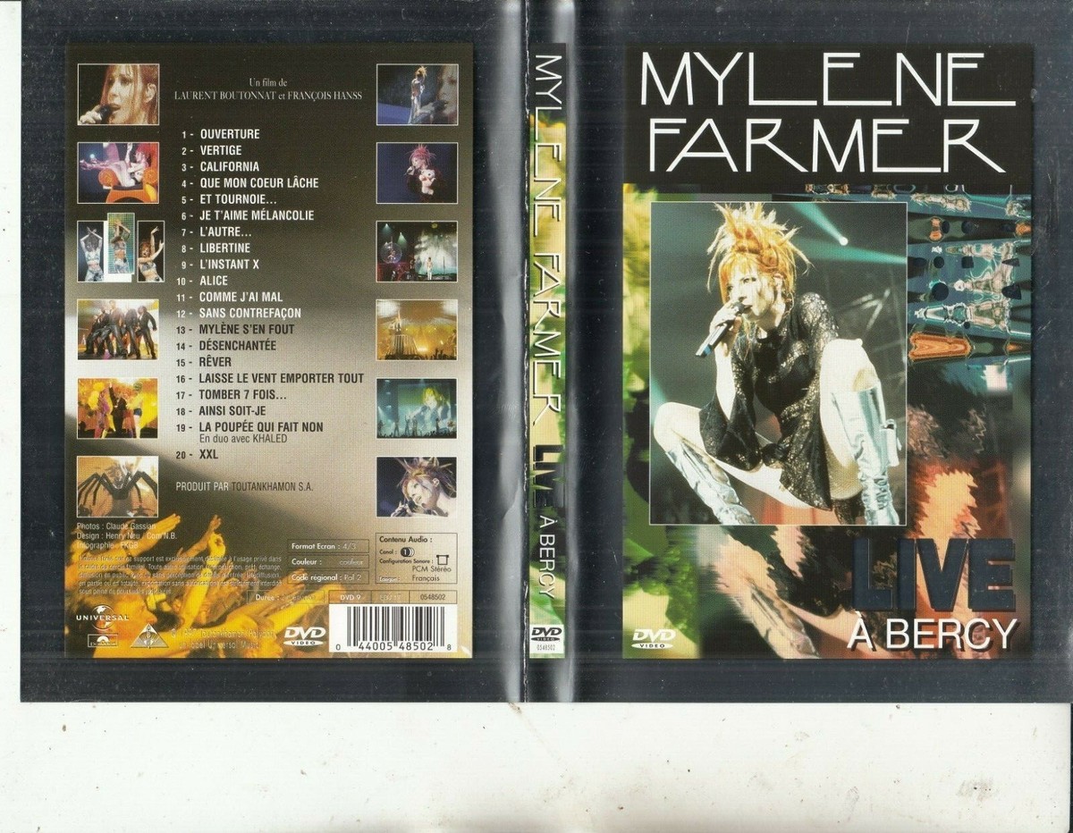セール特価 Farmer-Live Mylene A eBay | MF-DVD Bercy-1997-Music ミュージック