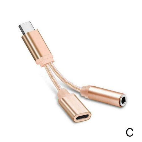 USB-C Type C To 3.5mm Aux Audio Charging Cables Adapter Jack Splitter --us - Picture 13 of 14