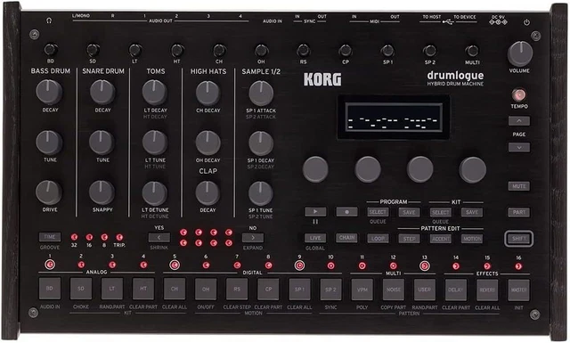 KORG Hybrid Drum Machine DRUMLOGUE