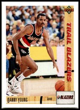 Danny Young #41 1991-92 Upper Deck Blazers B0140A