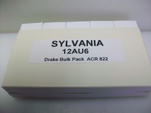 SLEEVE OF 5 SYLVANIA 12AU6 TUBES - Picture 3 of 3