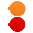 2 Pcs Jar Gripper Pad Silicone Mat Heat Resistant Cup Coasters Round Gripper Mat