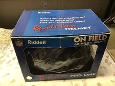 Riddell Baltimore Ravens Revolution Pro Line On Field Authentic Helmet. Size L.