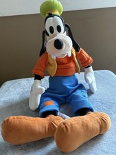 Disney Goofy Plush Stuffed Animal Medium Blue Pants Orange Shirt. 20  