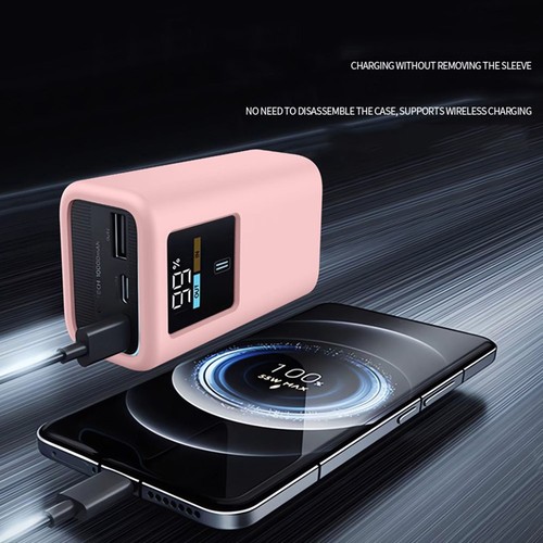 ??tui de protection en silicone pour CUKTECH 10 Mini Power Bank design r??sistan - Photo 6 sur 15