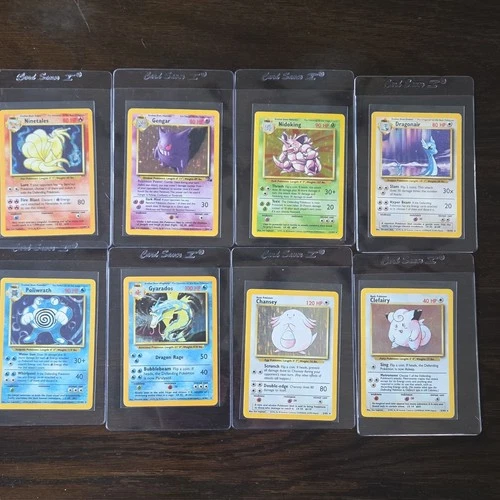 New ListingPokémon Base Set Holo Rare Lot Gengar 8 Cards Wizards 1999