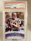 Tom Brady 2003 Upper Deck Sweet Spot #12 PSA GEM MINT 10