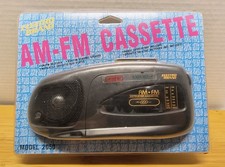 Electro Brand AM-FM Cassette Player Model 2050 NOS Factory Sealed VTG