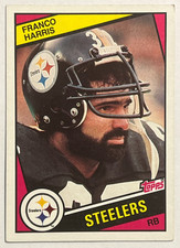 🏈1984 Topps #165 Franco Harris Pittsburgh Steelers HOF🏈