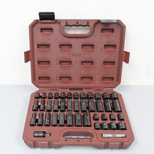 Matco Tools SBP426V 3/8" Dr 42pc SAE Metric 6pt Standard Deep Impact Socket